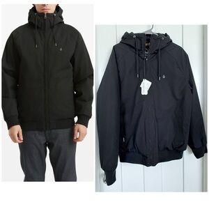 Volcom Hernan 10K Hooded Jacket – Black – Size Small (NWT)